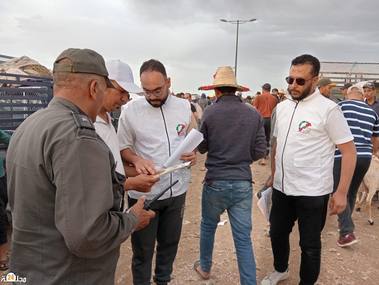 ابن جرير.. حملة تحسيسية لتوعية المواطنين بمخاطر الغش عند اقتناء أضحية العيد