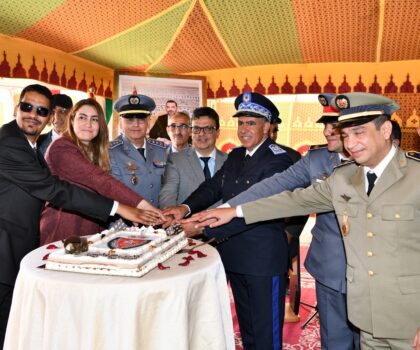 عامل إقليم الرحامنة يترأس احتفالات أسرة الأمن الوطني بالذكرى السبعين لتأسيس المديرية العامة للأمن الوطني