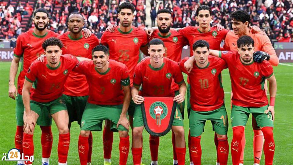 المنتخب المغربي يرتقي إلى المركز السابع عالميا في ترتيب “فيفا”