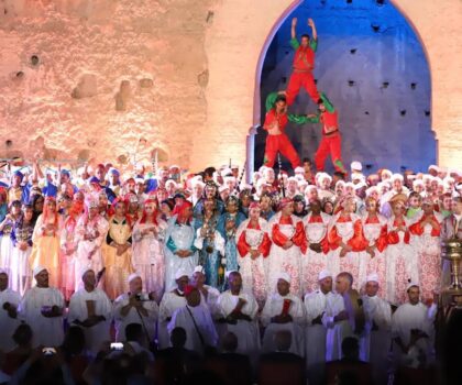 “ليلة النجوم” تكرم زينة الداودية في مهرجان مراكش للفنون الشعبية