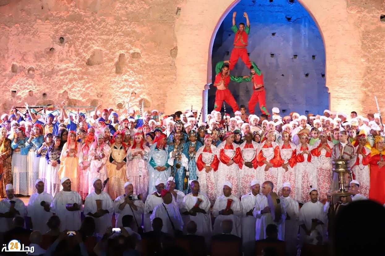 “ليلة النجوم” تكرم زينة الداودية في مهرجان مراكش للفنون الشعبية