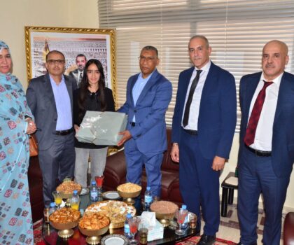 أسماء المزدوغي تتوج بأعلى معدل بجهة كلميم وادنون وتحظى باستقبال عامل الإقليم