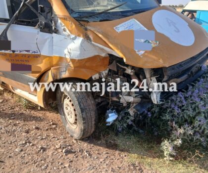 الجديدة…وفاة منتخب جماعي وإصابة أساتذة بجروح خطيرة أثناء توجههم لحراسة الامتحانات بجماعة خميس متوح…
