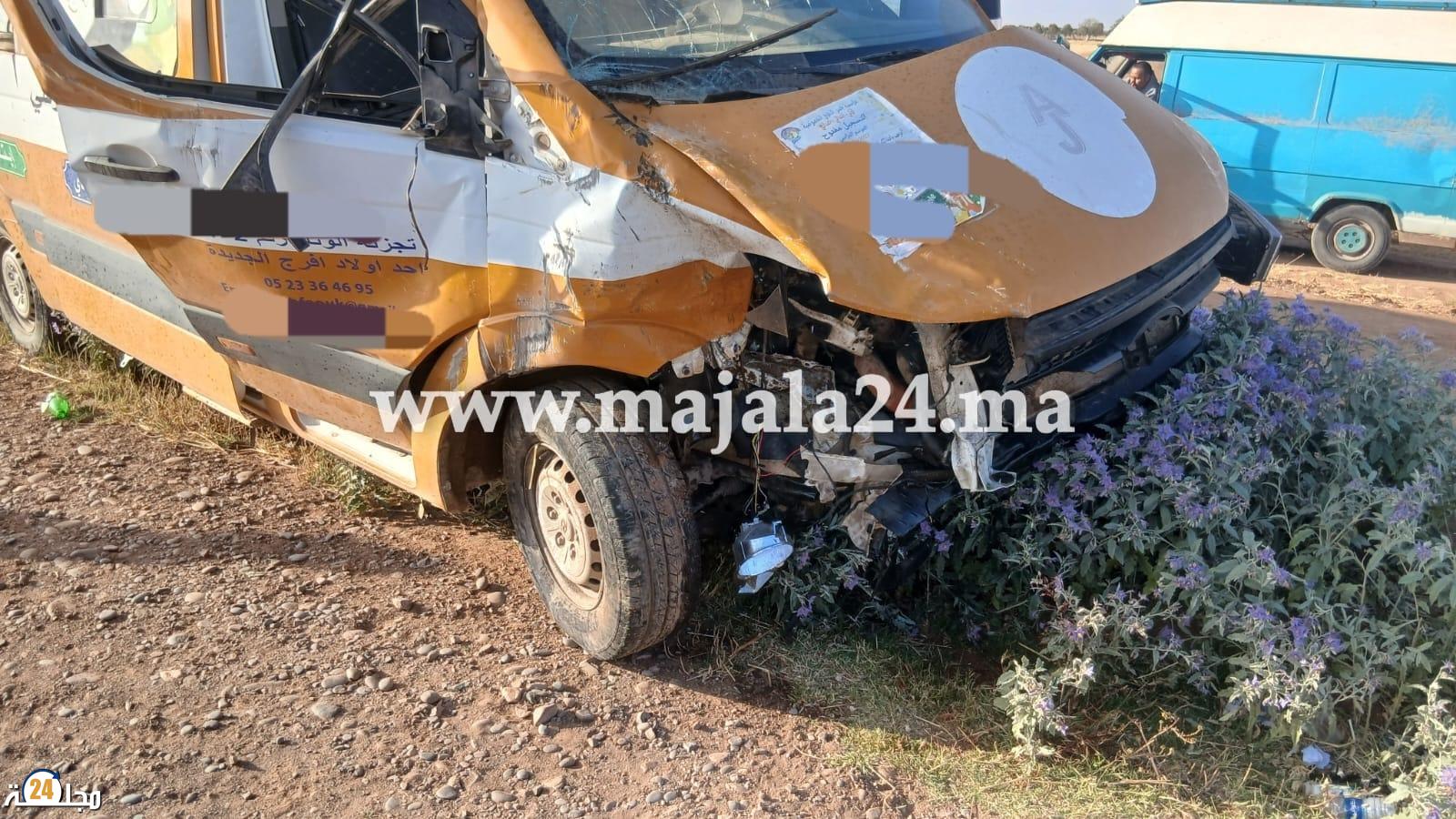 الجديدة…وفاة منتخب جماعي وإصابة أساتذة بجروح خطيرة أثناء توجههم لحراسة الامتحانات بجماعة خميس متوح…