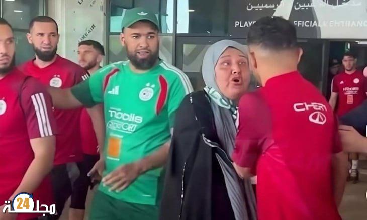 المشجعة الجزائرية “خالتي مريم” تقاضي رياض محرز بتهمة “الإهانة والضرر المعنوي”