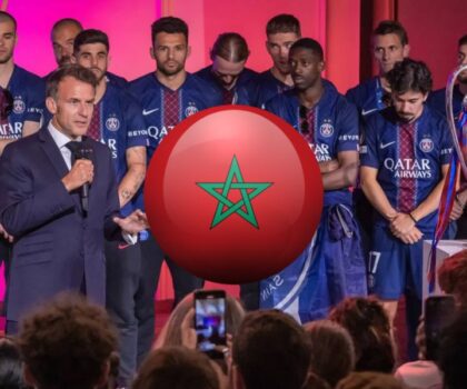ماكرون يستحضر المغرب خلال إشادته بلاعبي باريس سان جيرمان