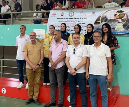 نادي أطلس أولماس يتألق في الدوري الوطني للبادمنتون ويتوج بالمركز الثالث