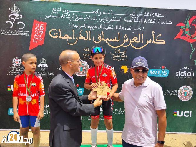 عيد العرش / دراجات : أكادير تحتضن منافسات كأس العرش للسباقات على الطريق والدراجات الجبلية .  