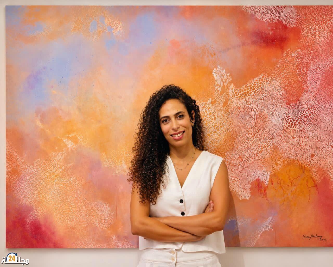 سارة أحلالوم أميرة تتألق في سماء الفن التشكيلي بإبداعاتها المتفردة