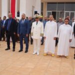 عامل إقليم سيدي إفني يترأس مراسم تحية العلم احتفاء بالذكرى السابعة والعشرين لعيد العرش المجيد.