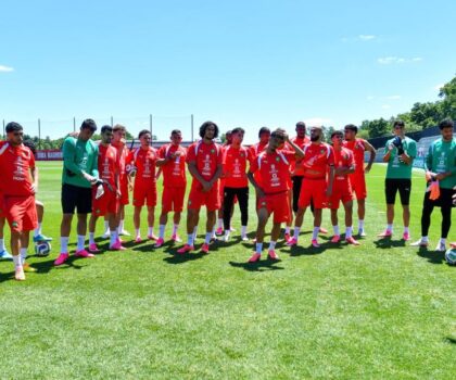 المنتخب المغربي يشرع في تحضيراته بهيوستن لمواجهة كندا في ثمن النهائي