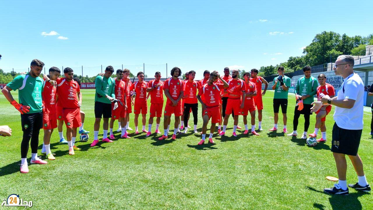 المنتخب المغربي يشرع في تحضيراته بهيوستن لمواجهة كندا في ثمن النهائي