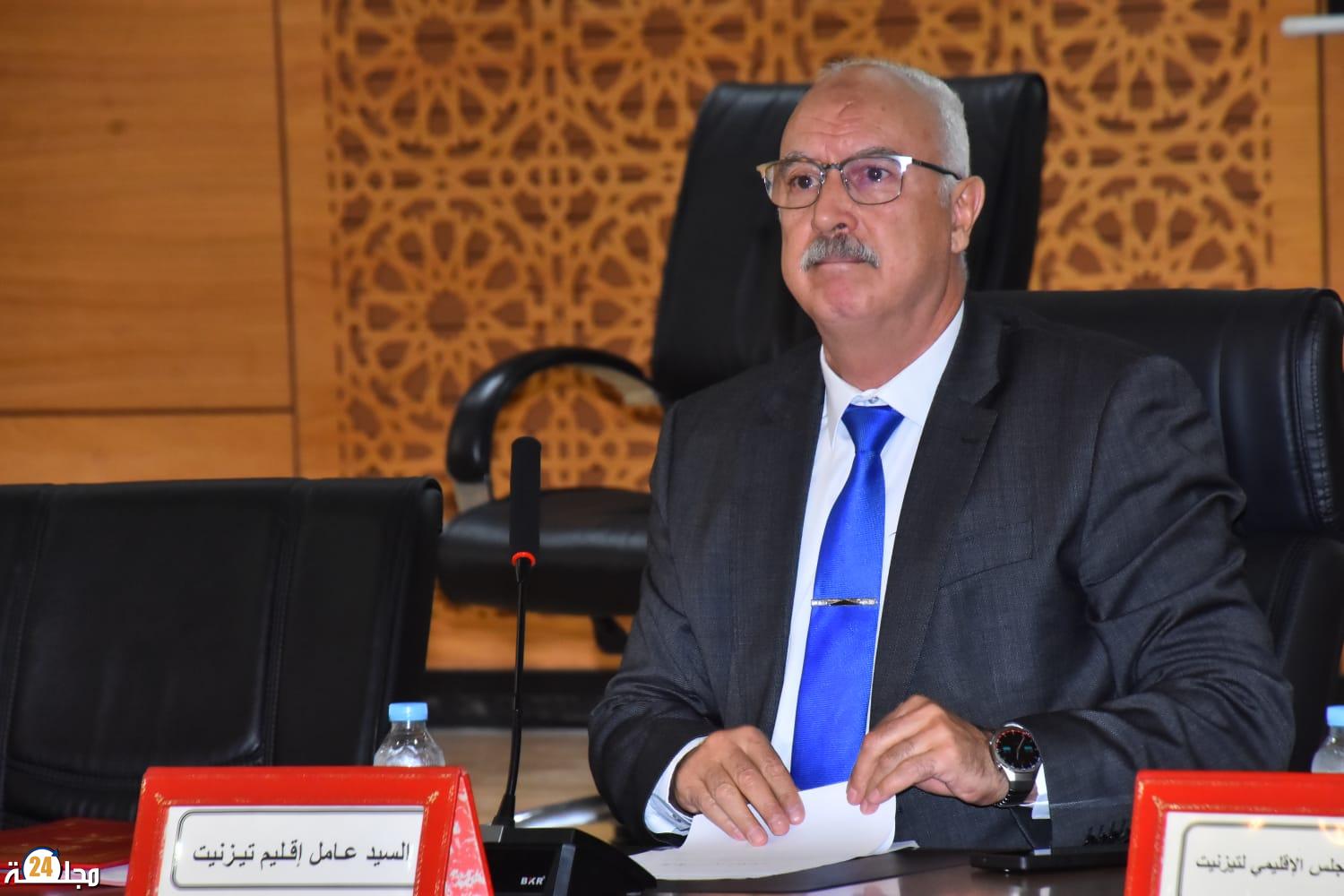 عامل إقليم تيزنيت يشدد على التسريع بتنفيذ حلول أزمة الماء بجماعة الركادة
