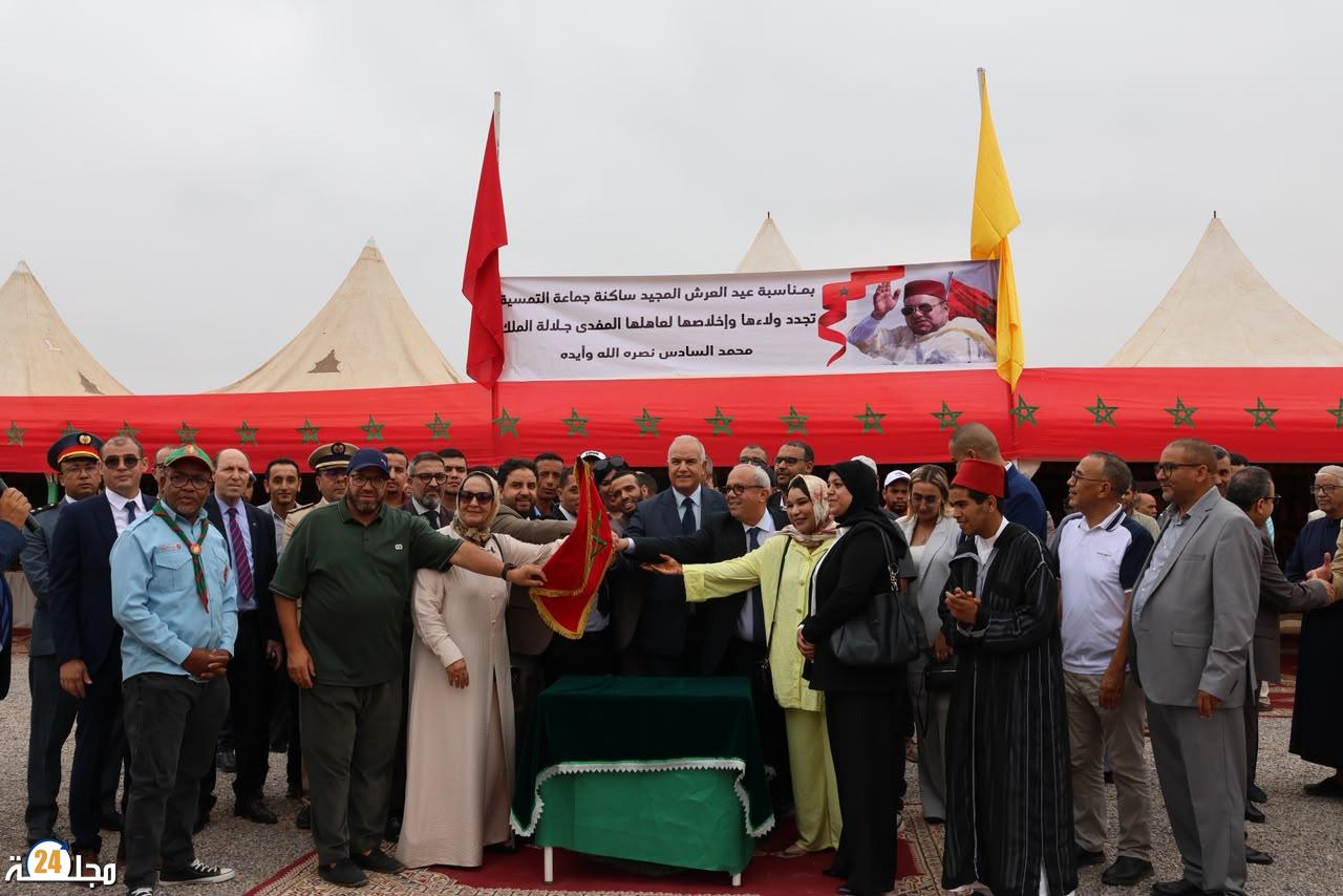 عامل إقليم انزكان ايت ملول يدشن منشأة فنية بأولاد دحو ويسلم حافلة لنقل مرضى القصور الكلوي.