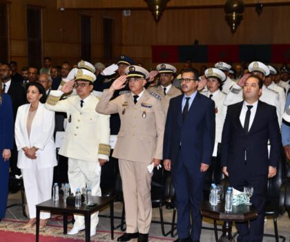 عامل إقليم الرحامنة يترأس مراسم الإنصات للخطاب الملكي السامي بمناسبة عيد العرش المجيد