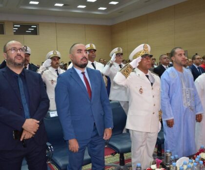 عامل إقليم سيدي إفني يترأس مراسم الإنصات للخطاب الملكي السامي بمناسبة الذكرى السابعة والعشرين لعيد العرش المجيد.
