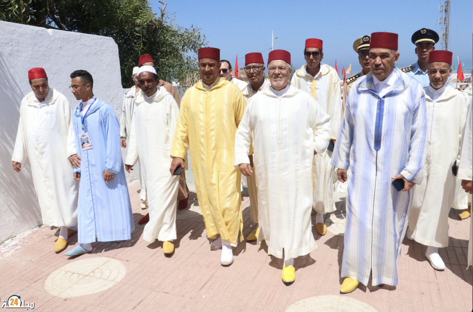 لجنة الحجابة الملكية تسلم هبات ملكية بمناسبة موسم مولاي عبد الله أمغار بالجديدة