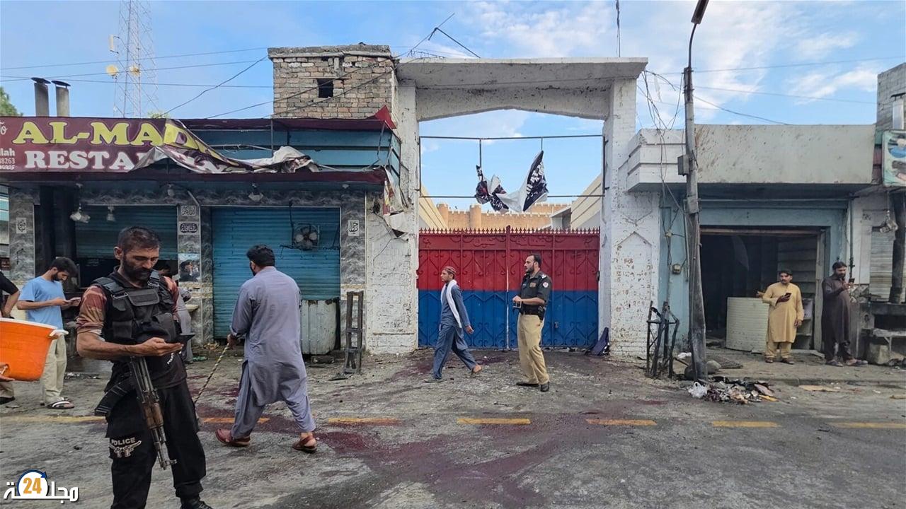 مقتل وإصابة العشرات في هجوم انتحاري استهدف تظاهرة بإقليم سوات شمال باكستان