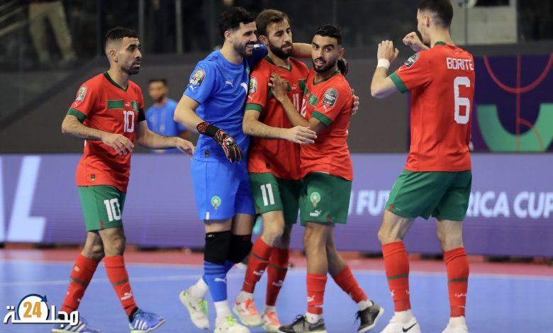 قرعة كأس أمم إفريقيا للفوتسال 2026 تضع المغرب في مجموعة قوية