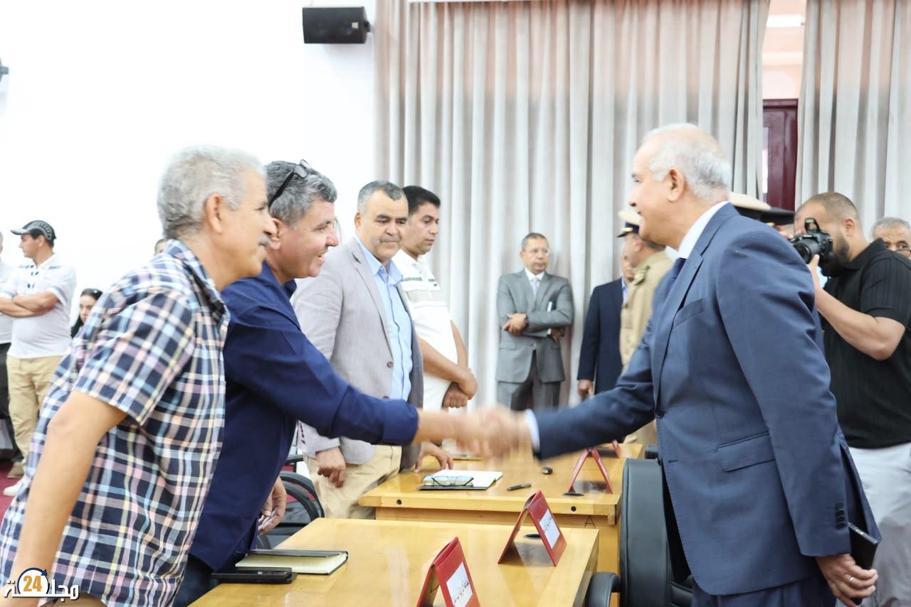عامل عمالة إنزكان أيت ملول يتراس فعاليات الاحتفال باليوم الوطني للمهاجر