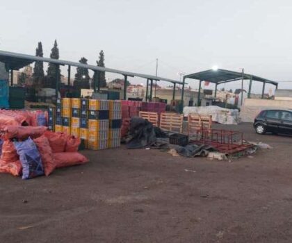 سطات تشهر سيف المراقبة في وجه “سوق الخضر” خارج القانون.. الحجز يطال السلع ووسائل النقل
