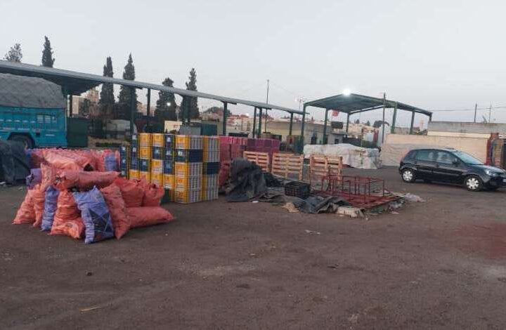 سطات تشهر سيف المراقبة في وجه “سوق الخضر” خارج القانون.. الحجز يطال السلع ووسائل النقل