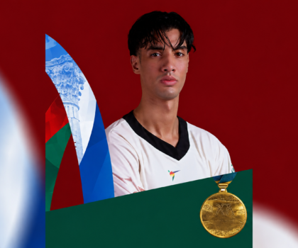 سفيان العصبي يتوج بالذهب في ألعاب البحر الأبيض المتوسط تارانتو 2026