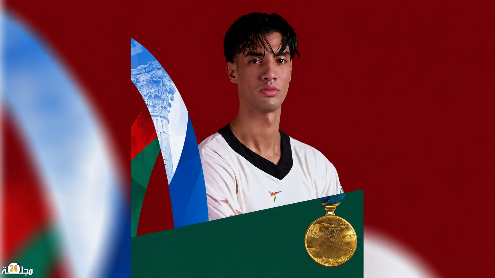 سفيان العصبي يتوج بالذهب في ألعاب البحر الأبيض المتوسط تارانتو 2026