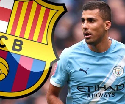 برشلونة يحسم صفقة مدوية ويخطف رودري من مانشستر سيتي بـ 75 مليون يورو