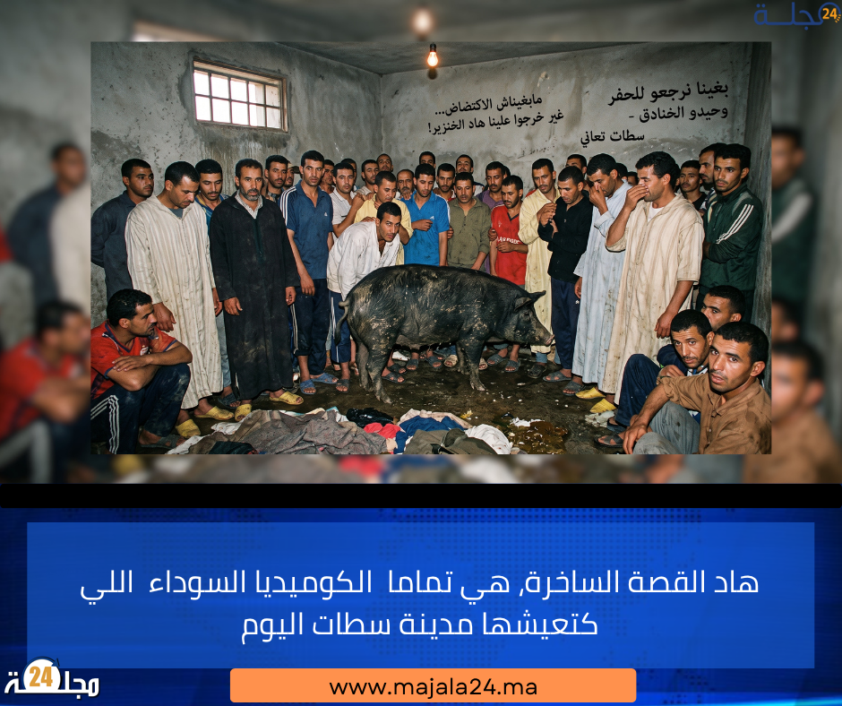 حكاية الغرفة الضيقة وخنزير سطات: عندما يصبح طموح المواطن العودة إلى الحفر!