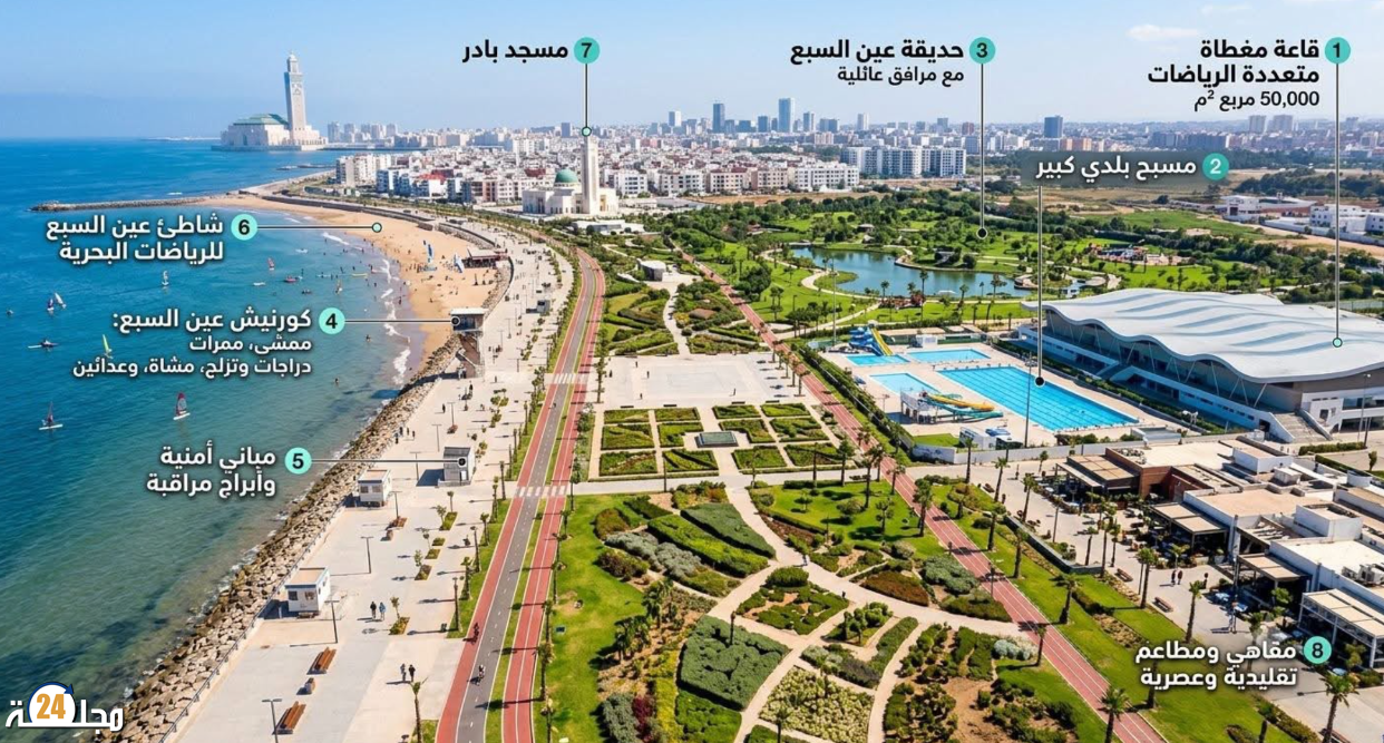 إعادة إحياء مشروع القاعة المغطاة الكبرى بساحل الدار البيضاء ضمن استعدادات المملكة للتظاهرات العالمية