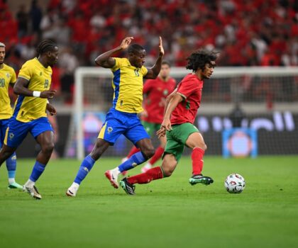 المنتخب المغربي يفتتح تصفيات كان 2027 بثنائية نظيفة في شباك الغابون بالرباط