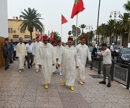 تسليم هبة ملكية كريمة لضريح الولى الصالح سيدي لغليمي بمدينة سطات