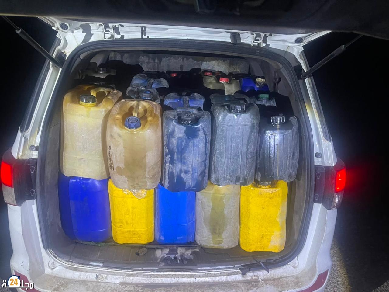 ضربة المعلم…عناصر الدرك الملكي بميسور توقف سيارة محمّلة بـ1300 لتر من الكازوال والبنزين