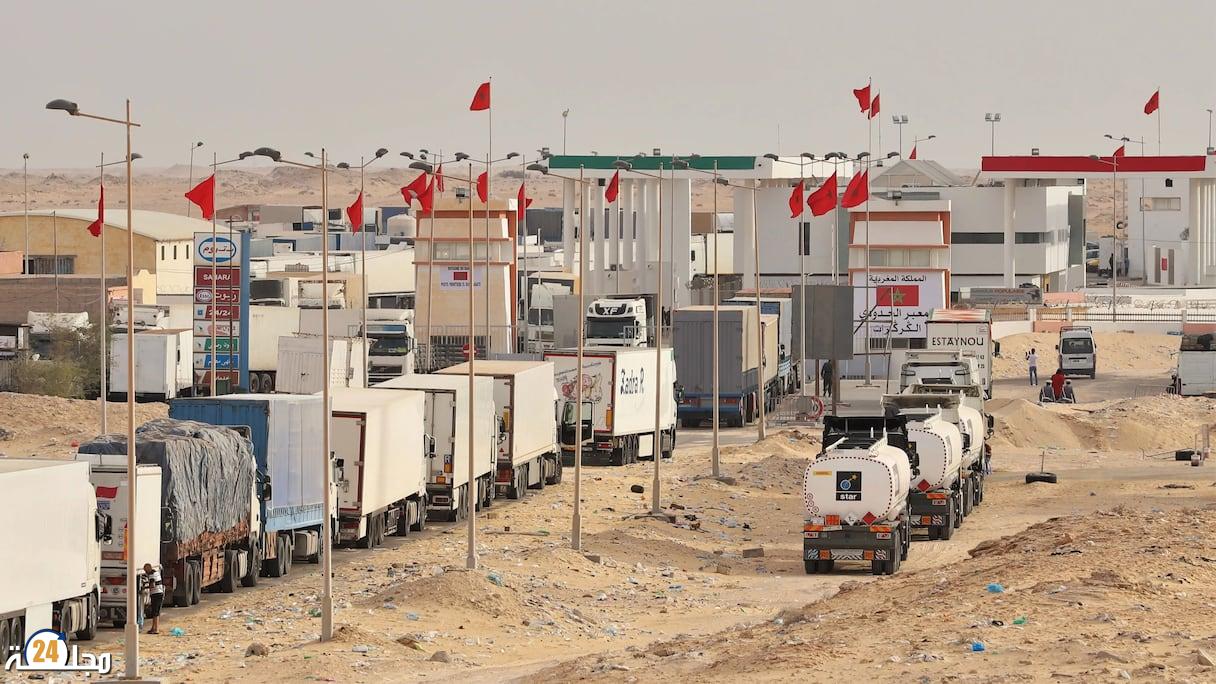 عراقيل معبر روصو تعود للواجهة.. الشاحنات المغربية تواجه التمييز ومخاطر المسارات البديلة