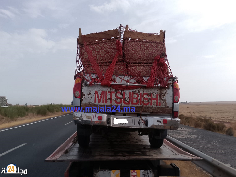 صيد ثمين بالطريق السيار بسطات.. حجز حوالي 220 كيلوغراماً من مخدر الصلبة داخل بيكوب