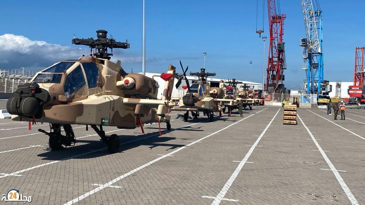 الدفعة الثالثة من مروحيات أباتشي المغربية تبدأ رحلة العبور من أمريكا