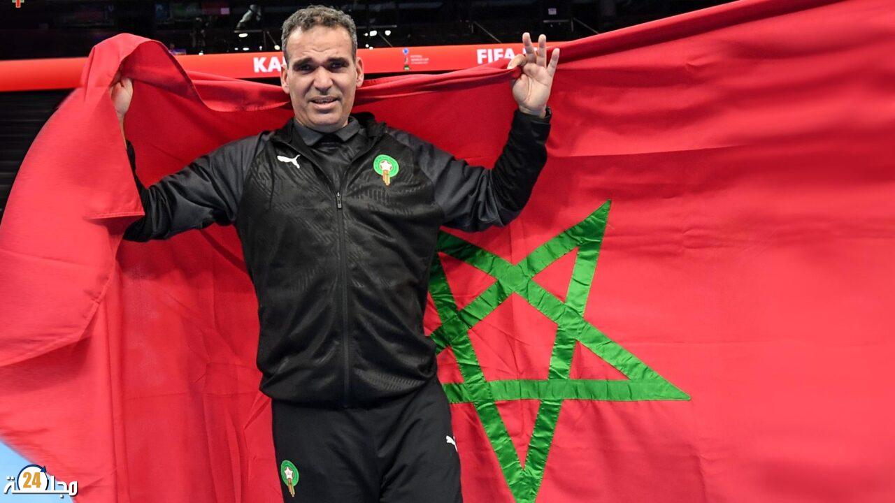 الدكيك بعد اكتساح زامبيا بسباعية: حافظنا على هويتنا وحسمنا التأهل رغم صعوبة التكتل الدفاعي