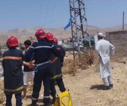 صعقة كهربائية تنهي حياة شاب أثناء مزاولته عمله بحي المغارة 2 بواد الصفاء