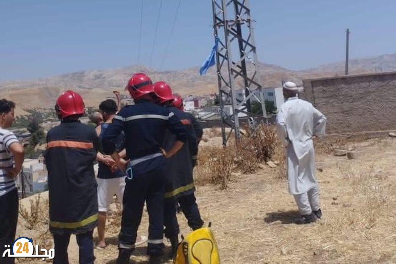 صعقة كهربائية تنهي حياة شاب أثناء مزاولته عمله بحي المغارة 2 بواد الصفاء