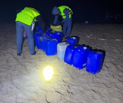 إحباط محاولة للهجرة غير النظامية بأولاد غانم وتوقيف 14 مرشحا وحجز قارب و1060 لترا من البنزين
