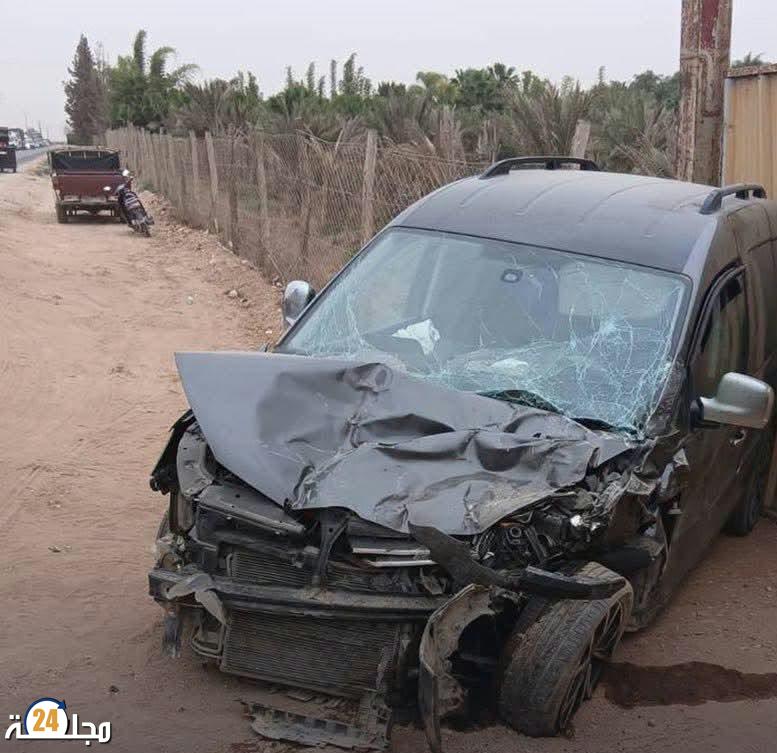 شتوكة على صفيح ساخن.. حادثة سير ثانية في يوم واحد بطريق آيت عميرة