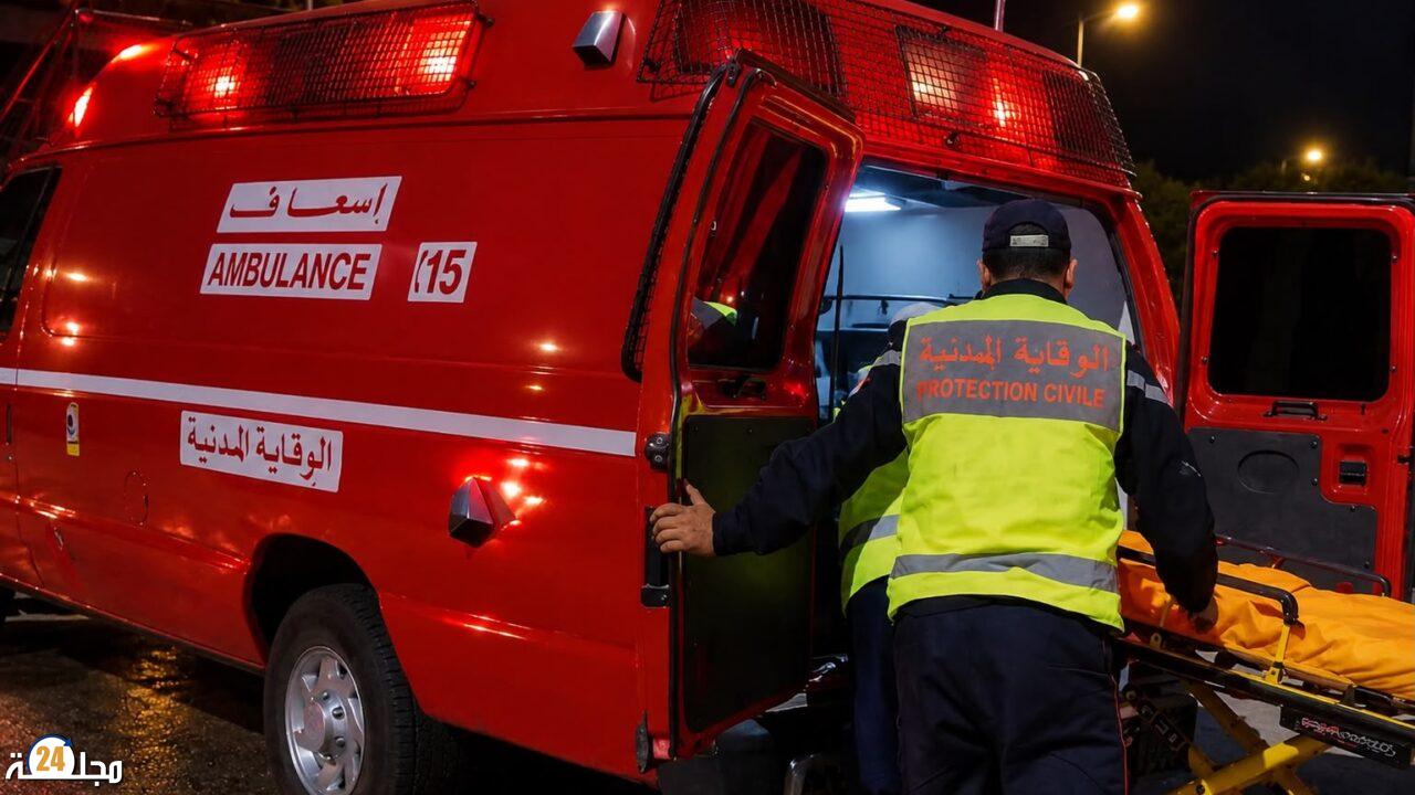 فاجعة طرقية بجرسيف.. مصرع 4 أشخاص وإصابة 3 آخرين في اصطدام مروع بين سيارتين ودراجة هوائية