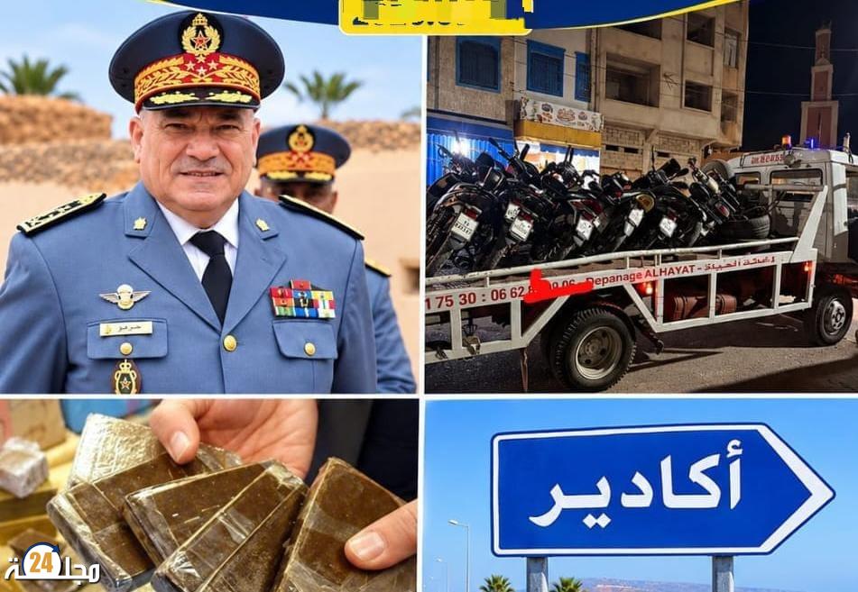 حملة أمنية واسعة للدرك الملكي بأكادير تستهدف الجريمة والنقل السري بتامراغت وتغازوت وأورير