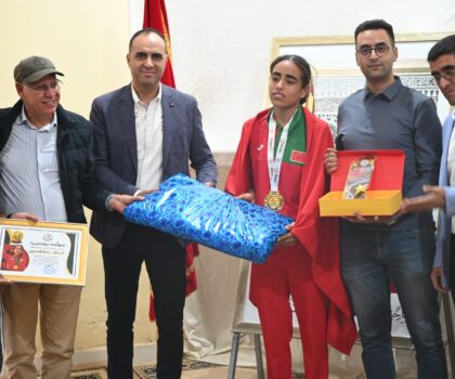 من قلب خنيفرة إلى منصة التتويج.. حادة الصابري تحصد الذهب العربي