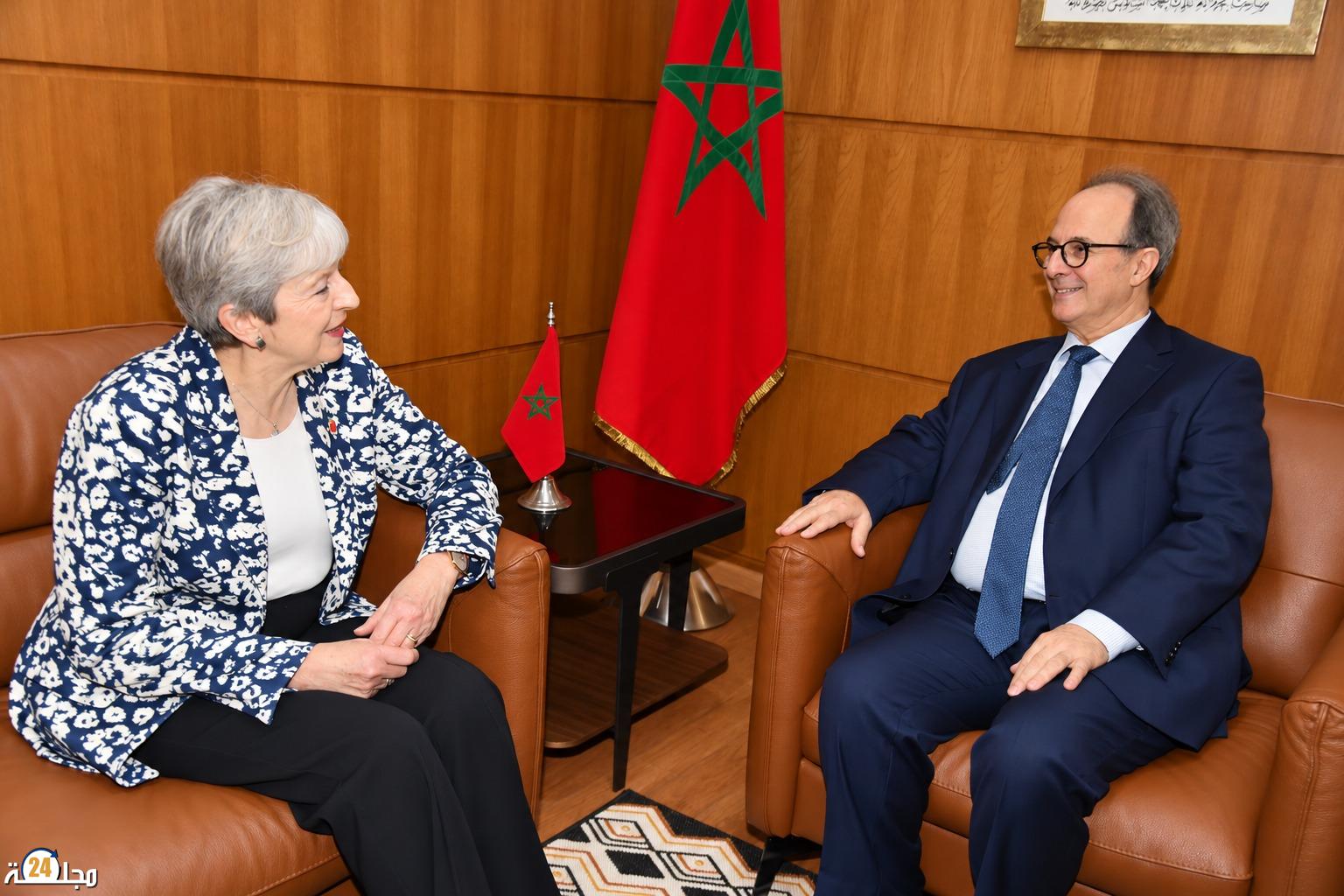 مباحثات السيد المندوب الوزاري المكلف بحقوق الإنسان مع السيدة رئيسة اللجنة العالمية المعنية بالعبودية الحديثة والاتجار بالبشر