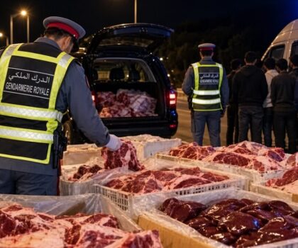 الدرك الملكي يحجز أزيد من 220 كيلوغراماً من اللحوم الفاسدة الموجهة للاستهلاك بمدخل طنجة